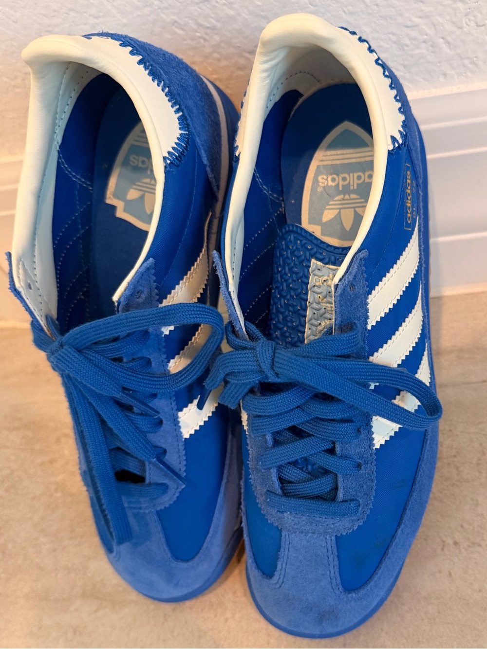 Adidas SL 72 sneakers in the "Blue/White
